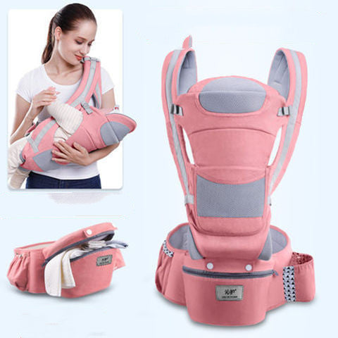 "3-in-1 Ergonomic Baby Carrier & Hipseat Sling"