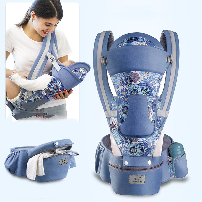 "3-in-1 Ergonomic Baby Carrier & Hipseat Sling"