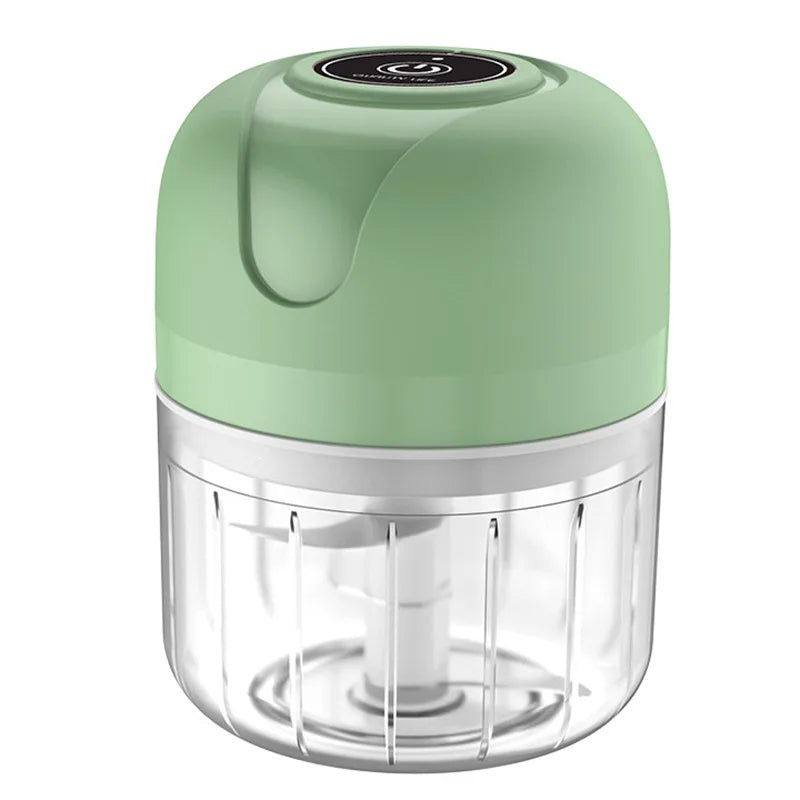 250ml Electric Garlic Masher & Food Chopper – USB Rechargeable Mini Grinder for Effortless Cooking