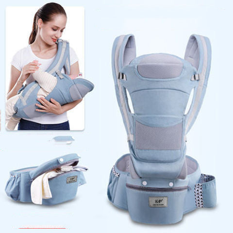 "3-in-1 Ergonomic Baby Carrier & Hipseat Sling"