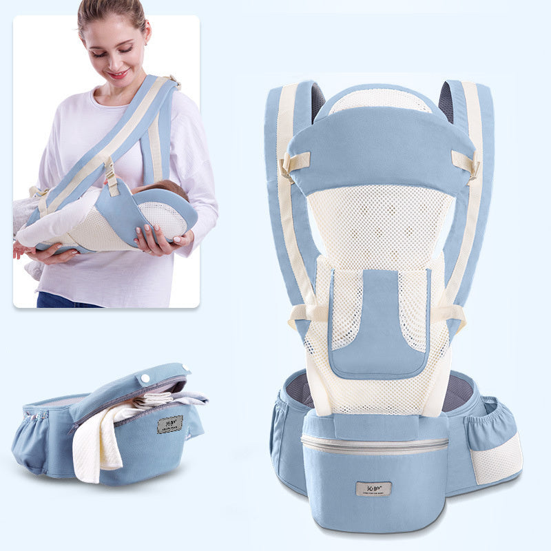 "3-in-1 Ergonomic Baby Carrier & Hipseat Sling"