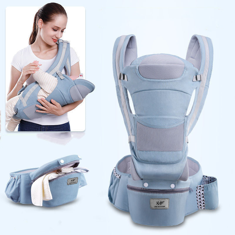 "3-in-1 Ergonomic Baby Carrier & Hipseat Sling"