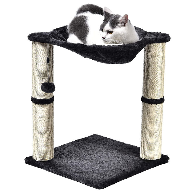 **Cat Climbing Frame with Sisal Pillar & Hammock**