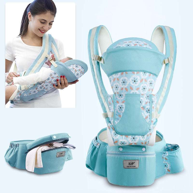 "3-in-1 Ergonomic Baby Carrier & Hipseat Sling"