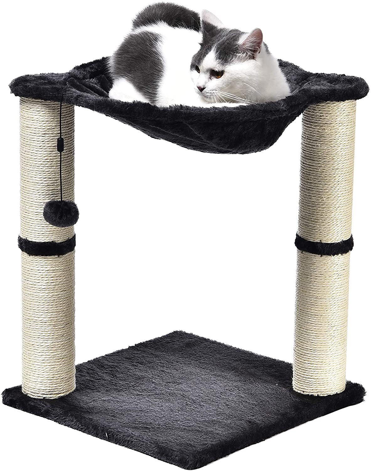 **Cat Climbing Frame with Sisal Pillar & Hammock**