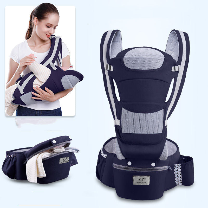 "3-in-1 Ergonomic Baby Carrier & Hipseat Sling"