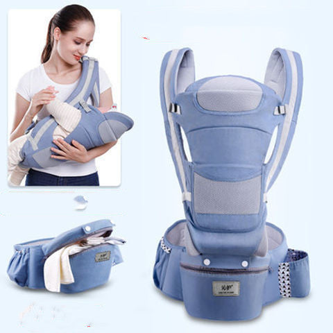 "3-in-1 Ergonomic Baby Carrier & Hipseat Sling"