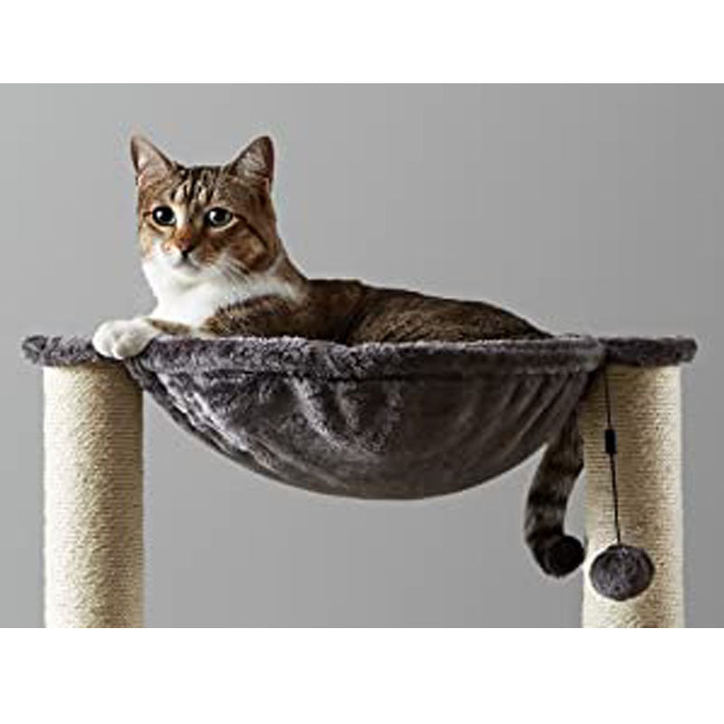 **Cat Climbing Frame with Sisal Pillar & Hammock**